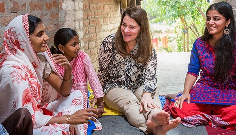 Melinda Gates - chiến binh kiên cường vì quyền phụ nữ - Ảnh 1. Melinda Gates - chiến binh kiên cường vì quyền phụ nữ - Ảnh 1.