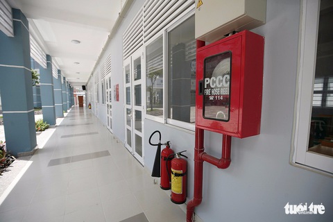 Trường học TP.HCM trang bị phòng Gym, nhà thi đấu cho năm học mới - Ảnh 7.