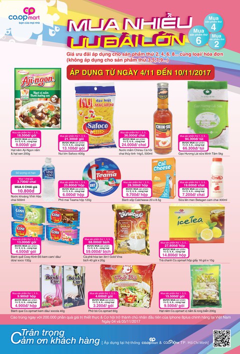 Siêu thị Co.opmart cả nước đồng loạt giảm giá khủng hạt nêm, phô mai, cà phê - Ảnh 3. Siêu thị Co.opmart cả nước đồng loạt giảm giá khủng hạt nêm, phô mai, cà phê - Ảnh 3.