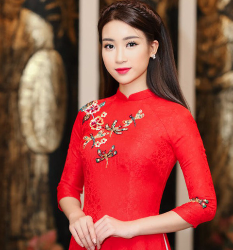 Hoa hậu Đỗ Mỹ Linh làm đại sứ Lễ hội áo dài 2018 - Ảnh 1. Hoa hậu Đỗ Mỹ Linh làm đại sứ Lễ hội áo dài 2018 - Ảnh 1.