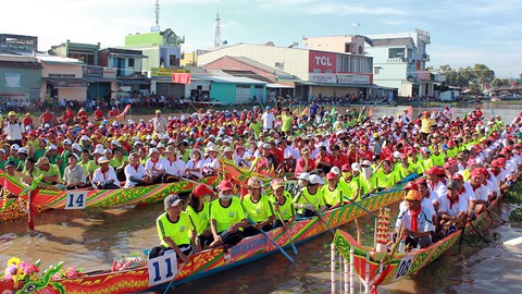 Tưng bừng ngày hội văn hóa Khmer Nam bộ - Ảnh 3. Tưng bừng ngày hội văn hóa Khmer Nam bộ - Ảnh 3.