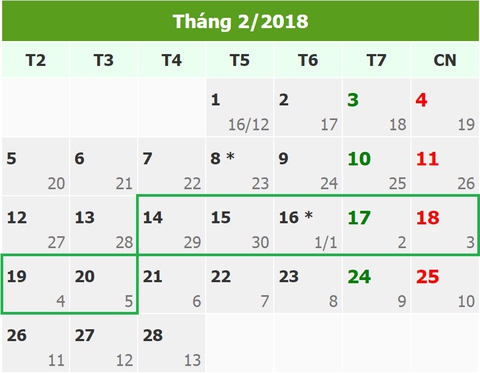 Người lao động sẽ nghỉ Tết Mậu Tuất 7 ngày - Ảnh 1. Người lao động sẽ nghỉ Tết Mậu Tuất 7 ngày - Ảnh 1.