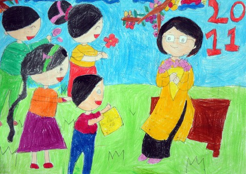 Nhớ cô và những bản kiểm điểm - Ảnh 1. Nhớ cô và những bản kiểm điểm - Ảnh 1.