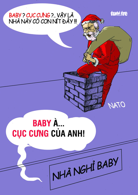 Xin ông già Noel đừng gửi tài khoản bé, bạn gái to - Ảnh 1. Xin ông già Noel đừng gửi tài khoản bé, bạn gái to - Ảnh 1.