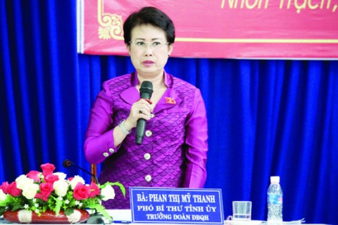 Đề nghị bãi nhiệm đại biểu Quốc hội với bà Phan Thị Mỹ Thanh - Ảnh 1. Đề nghị bãi nhiệm đại biểu Quốc hội với bà Phan Thị Mỹ Thanh - Ảnh 1.