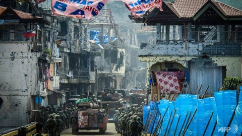 Philippines chiếm căn cứ chỉ huy phiến quân tại Marawi - Ảnh 1. Philippines chiếm căn cứ chỉ huy phiến quân tại Marawi - Ảnh 1.