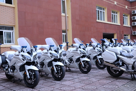 Yamaha bàn giao 35 chiếc xe mô-tô FJR1300P cho Bộ Công An - Ảnh 2. Yamaha bàn giao 35 chiếc xe mô-tô FJR1300P cho Bộ Công An - Ảnh 2.