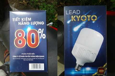 Lợi dụng thương hiệu bóng đèn Điện Quang để lừa bán hàng dỏm - Ảnh 1. Lợi dụng thương hiệu bóng đèn Điện Quang để lừa bán hàng dỏm - Ảnh 1.