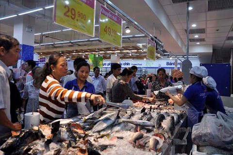 Co.opmart Chư Sê tấp nập khách sau khai trương - Ảnh 1. Co.opmart Chư Sê tấp nập khách sau khai trương - Ảnh 1.