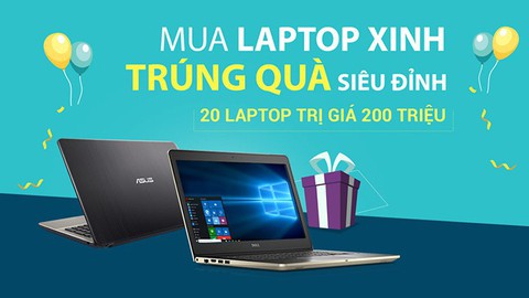 Mua Laptop trúng quà siêu đỉnh trong tháng sinh nhật Viễn Thông A - Ảnh 1. Mua Laptop trúng quà siêu đỉnh trong tháng sinh nhật Viễn Thông A - Ảnh 1.