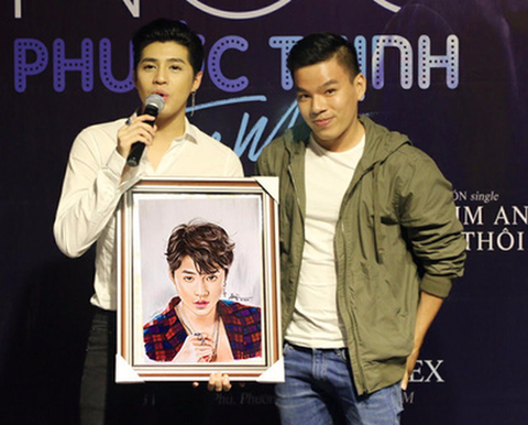 Chàng họa sĩ vẽ chân dung nghệ sĩ Việt sống động như thật - Ảnh 7. Chàng họa sĩ vẽ chân dung nghệ sĩ Việt sống động như thật - Ảnh 7.