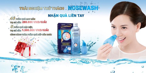 Cơ hội miễn phí trải nghiệm cách rửa mũi mới từ Nhật - Ảnh 1. Cơ hội miễn phí trải nghiệm cách rửa mũi mới từ Nhật - Ảnh 1.