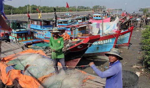 Cưỡng chế tàu cá, đưa vào nơi trú ẩn an toàn - Ảnh 6. Cưỡng chế tàu cá, đưa vào nơi trú ẩn an toàn - Ảnh 6.