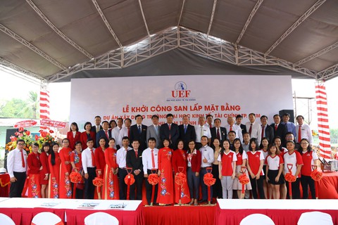 UEF khởi công dự án khu học xá mới tại Nam Sài Gòn - Ảnh 2. UEF khởi công dự án khu học xá mới tại Nam Sài Gòn - Ảnh 2.