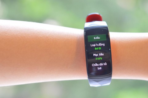Trải nghiệm kình ngư Gear Fit2 Pro - Ảnh 1. Trải nghiệm kình ngư Gear Fit2 Pro - Ảnh 1.