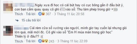 Những lời phê khó đỡ của thầy cô - Ảnh 8. Những lời phê khó đỡ của thầy cô - Ảnh 8.