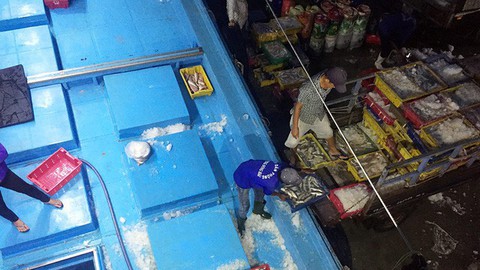 Ngư dân Ninh Thuận chạy nước rút tránh bão, TP.HCM cấm biển - Ảnh 4. Ngư dân Ninh Thuận chạy nước rút tránh bão, TP.HCM cấm biển - Ảnh 4.