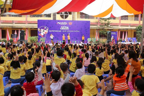 Mondelez Kinh Đô triển khai dự án Vui tới trường - Ảnh 3. Mondelez Kinh Đô triển khai dự án Vui tới trường - Ảnh 3.