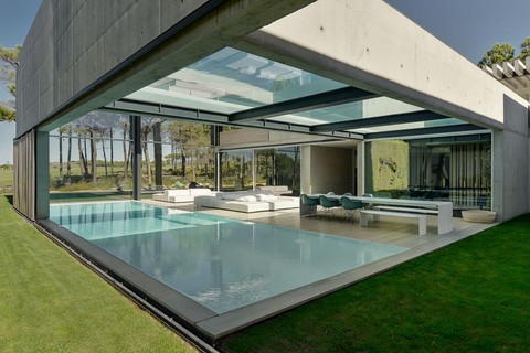 Ngắm biệt thự đá - kính - gỗ thoáng đãng ven biển Lisbon - Ảnh 14. Ngắm biệt thự đá - kính - gỗ thoáng đãng ven biển Lisbon - Ảnh 14.