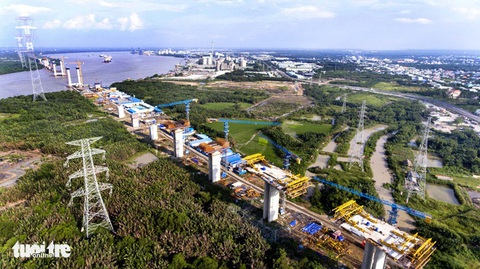 Cận cảnh hình hài cao tốc Bến Lức - Long Thành - Ảnh 2. Cận cảnh hình hài cao tốc Bến Lức - Long Thành - Ảnh 2.