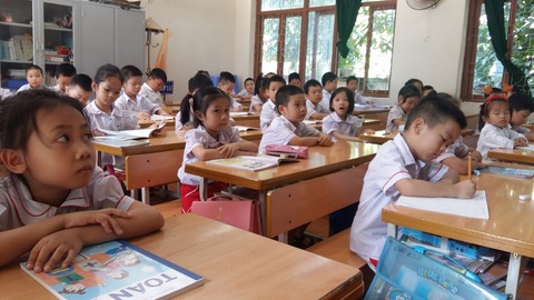 Chuyển phòng làm việc khủng của hiệu trưởng thành phòng học - Ảnh 1. Chuyển phòng làm việc khủng của hiệu trưởng thành phòng học - Ảnh 1.