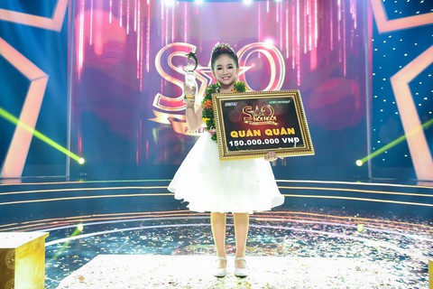 Con gái nuôi cố nghệ sĩ Khánh Nam đoạt quán quân Sao nối ngôi nhí - Ảnh 1. Con gái nuôi cố nghệ sĩ Khánh Nam đoạt quán quân Sao nối ngôi nhí - Ảnh 1.