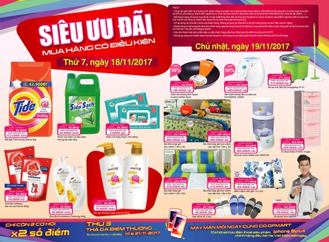 Hệ thống Co.opmart và Co.opXtra khuyến mãi mạnh cuối tuần - Ảnh 3. Hệ thống Co.opmart và Co.opXtra khuyến mãi mạnh cuối tuần - Ảnh 3.