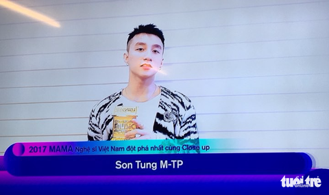 Giải MAMA: Sơn Tùng đột phá, Tóc Tiên là nữ ca sĩ xuất sắc - Ảnh 1. Giải MAMA: Sơn Tùng đột phá, Tóc Tiên là nữ ca sĩ xuất sắc - Ảnh 1.