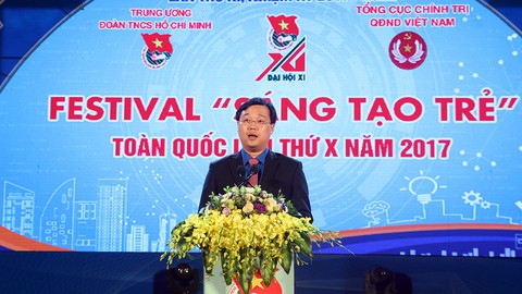 Tuyên dương 35 công trình, sản phẩm sáng tạo trẻ tiêu biểu 2017 - Ảnh 4. Tuyên dương 35 công trình, sản phẩm sáng tạo trẻ tiêu biểu 2017 - Ảnh 4.