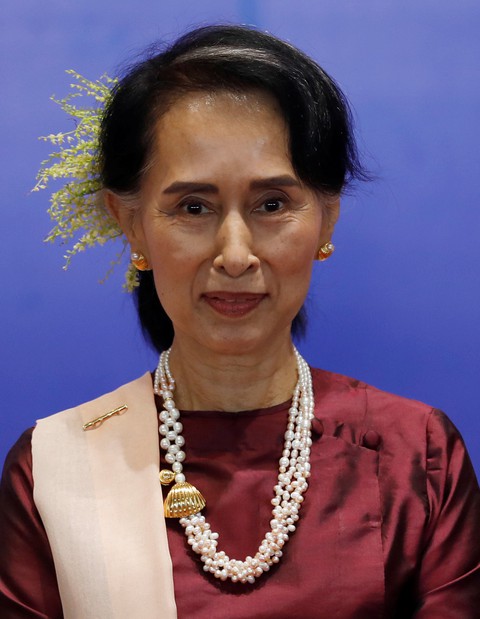 Bà San Suu Kyi tới Rakhine giải quyết vấn đề người Rohingya - Ảnh 1. Bà San Suu Kyi tới Rakhine giải quyết vấn đề người Rohingya - Ảnh 1.