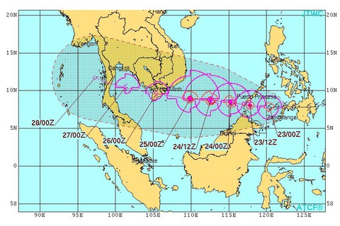 Dự kiến sơ tán gần 1 triệu dân, miền Tây ráo riết ứng phó bão Tembin - Ảnh 6. Dự kiến sơ tán gần 1 triệu dân, miền Tây ráo riết ứng phó bão Tembin - Ảnh 6.