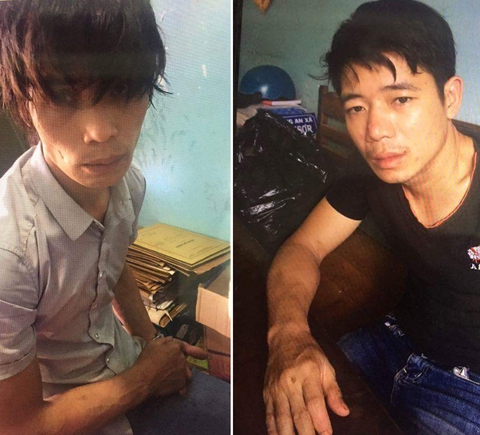 Cảnh sát giao thông bắt hai người mang súng và ma túy - Ảnh 1. Cảnh sát giao thông bắt hai người mang súng và ma túy - Ảnh 1.