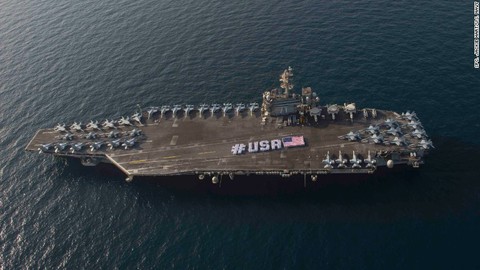 Ba tàu sân bay Mỹ tới châu Á bảo vệ ông Trump - Ảnh 9. Ba tàu sân bay Mỹ tới châu Á bảo vệ ông Trump - Ảnh 9.
