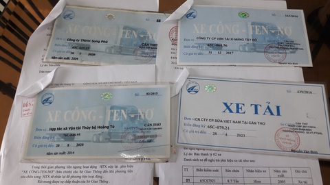 Thu hồi phù hiệu 517 xe không truyền dữ liệu hành trình - Ảnh 1. Thu hồi phù hiệu 517 xe không truyền dữ liệu hành trình - Ảnh 1.