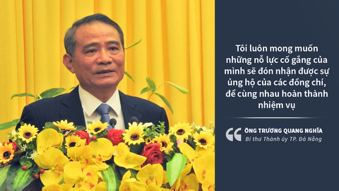Ông Trương Quang Nghĩa: Tôi chưa từng nghĩ sẽ về làm Bí thư Đà Nẵng - Ảnh 2. Ông Trương Quang Nghĩa: Tôi chưa từng nghĩ sẽ về làm Bí thư Đà Nẵng - Ảnh 2.