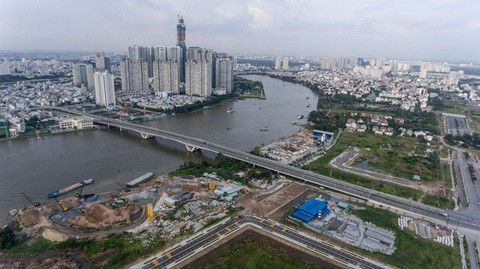 Khu đô thị Thủ Thiêm sẽ có đường sắt cao tốc và đường sắt nhẹ - Ảnh 1. Khu đô thị Thủ Thiêm sẽ có đường sắt cao tốc và đường sắt nhẹ - Ảnh 1.