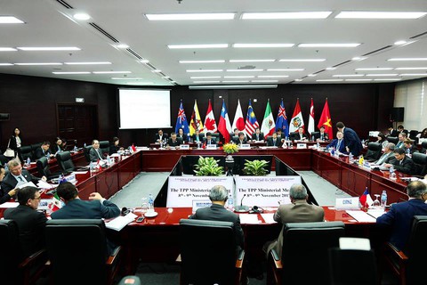 Các bộ trưởng ra tuyên bố chung TPP với tên gọi mới - Ảnh 1. Các bộ trưởng ra tuyên bố chung TPP với tên gọi mới - Ảnh 1.
