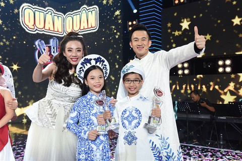 Đức Vĩnh đăng quang kép quán quân Tuyệt đỉnh song ca nhí - Ảnh 1. Đức Vĩnh đăng quang kép quán quân Tuyệt đỉnh song ca nhí - Ảnh 1.