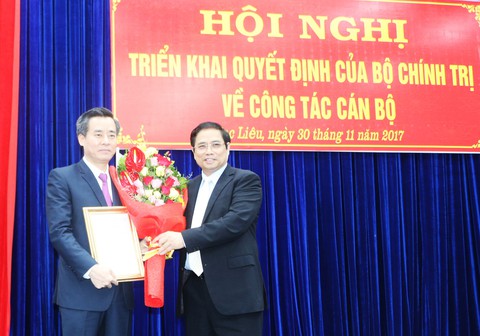 Ông Nguyễn Quang Dương làm bí thư Tỉnh ủy Bạc Liêu - Ảnh 2. Ông Nguyễn Quang Dương làm bí thư Tỉnh ủy Bạc Liêu - Ảnh 2.