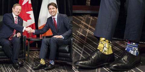 Vị thủ tướng Canada điển trai và chiêu ngoại giao vớ độc đáo - Ảnh 9. Vị thủ tướng Canada điển trai và chiêu ngoại giao vớ độc đáo - Ảnh 9.