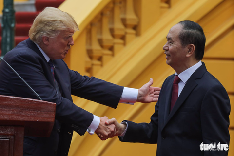 Tổng thống Donald Trump: Việt - Mỹ đến với nhau vì mục tiêu chung - Ảnh 4. Tổng thống Donald Trump: Việt - Mỹ đến với nhau vì mục tiêu chung - Ảnh 4.