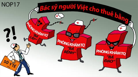 Sao cứ mãi loay hoay với phòng khám Trung Quốc - Ảnh 1. Sao cứ mãi loay hoay với phòng khám Trung Quốc - Ảnh 1.