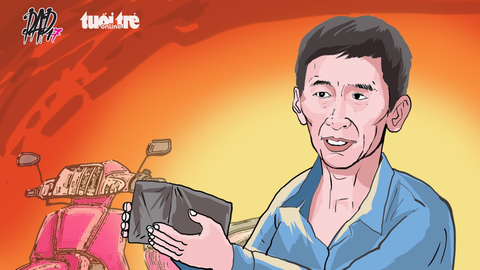 Bác xe ôm chở... làn gió mát - Ảnh 1. Bác xe ôm chở... làn gió mát - Ảnh 1.