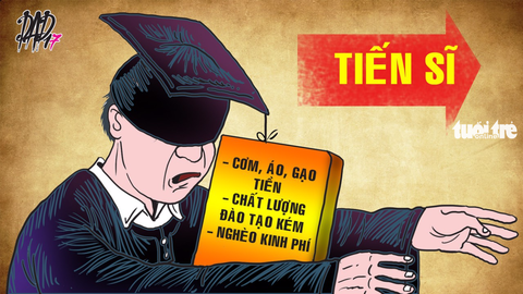 Đào tạo tiến sĩ và sự lơ lửng của lòng tin - Ảnh 1. Đào tạo tiến sĩ và sự lơ lửng của lòng tin - Ảnh 1.