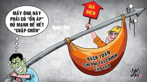 Nhà đèn quên hạch toán để dễ tăng giá điện? - Ảnh 1. Nhà đèn quên hạch toán để dễ tăng giá điện? - Ảnh 1.