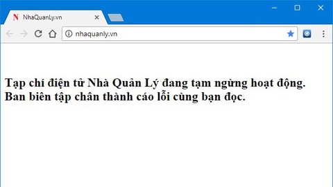 Đình bản 3 tháng tạp chí điện tử Nhà Quản Lý - Ảnh 1. Đình bản 3 tháng tạp chí điện tử Nhà Quản Lý - Ảnh 1.