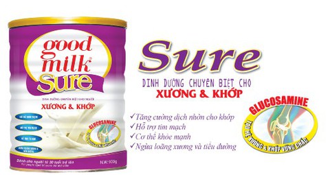 Bổ sung dinh dưỡng cho xương và khớp cùng Goodmik Sure - Ảnh 1. Bổ sung dinh dưỡng cho xương và khớp cùng Goodmik Sure - Ảnh 1.