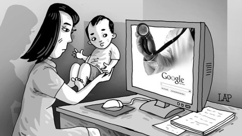 Bác sĩ thật khuyên không nên tin bác sĩ Google - Ảnh 1. Bác sĩ thật khuyên không nên tin bác sĩ Google - Ảnh 1.