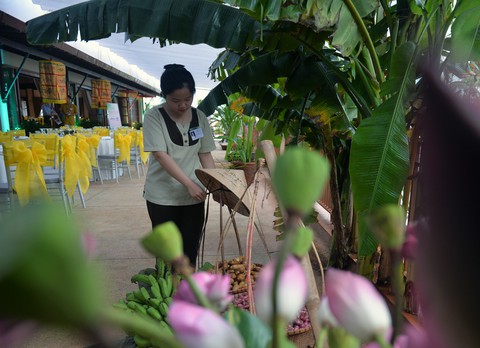 Tái hiện làng quê Việt đến các đại biểu APEC - Ảnh 3. Tái hiện làng quê Việt đến các đại biểu APEC - Ảnh 3.