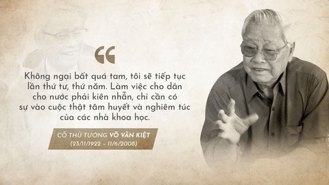 Cố Thủ tướng Võ Văn Kiệt: Chức quyền chỉ là phương tiện vì dân - Ảnh 6. Cố Thủ tướng Võ Văn Kiệt: Chức quyền chỉ là phương tiện vì dân - Ảnh 6.